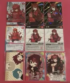 NIKKE DUEL ENCOUNTER レッドフード 箔押しサインカード - メルカリ
