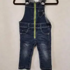 ワスク　サロペット　オーバオール　デニム　90cm