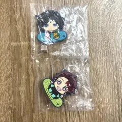 鬼滅の刃　キャラばんちょうこう　ヘアクリップ　冨岡義勇　竈門炭治郎