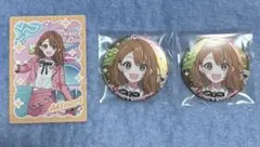 プロセカ　メロパレ　缶バッジ　カード みのり