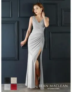 美品JEAN MACLEAN（ジャンマクレーン）ロングドレス