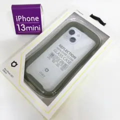 【専用】アイフェイスiPhone13miniクリア強化ガラスカーキ3077