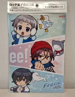 Free! イオン ロッテ コラボ 特典 ノベルティ A5ノート 1種