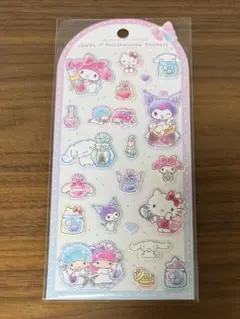 ジュエルマシュマロステッカー　サンリオ