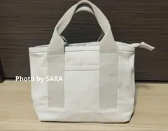 新品未使用✨ハニーズ　キャンバス ミニトートバッグ アイボリー