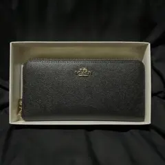 ふみどん様専用　コーチ COACH レザー　長財布のサムネイル