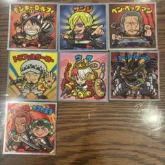 ワンピースマンREDシール　7枚