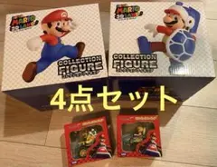 スーパーマリオ 3Dランド マリオカート7 フィギュア 4点セット