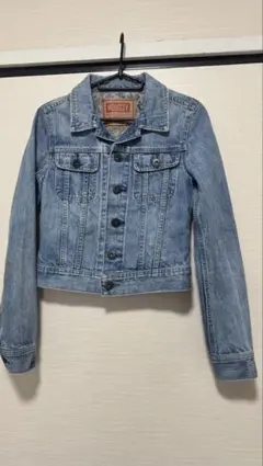 MOUSSY VINTAGE デニムジャケット Gジャン 裏地花柄 サイズ1