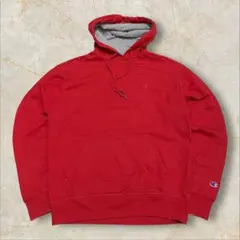 k*s様 Champion 刺繍ロゴ スウェットパーカー USメンズ レッドXL