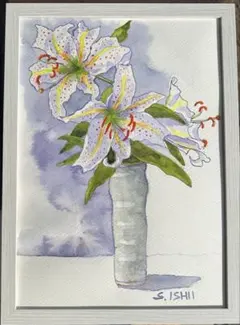 ボタニカルアート 水彩画 原画【カラー】 - メルカリ