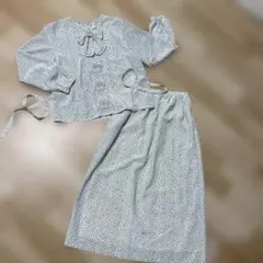 セットアップ ブラウス スカート エレガント 2点セット