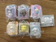 サンリオキャラクターズ パッケージミニチュアコレクション 6個セット