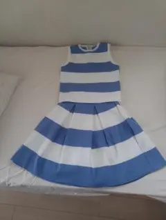 And couture ストライプ セットアップ