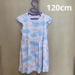 ユニコーン柄 半袖ワンピース 100cm