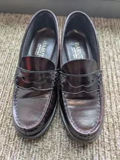 HARUTA 黒ローファー 23 EEE