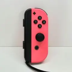 【純正品】Joy-Con ジョイコン ネオンピンク　R　右　ストラップ付き