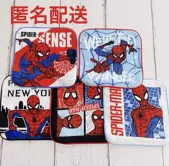 【新品未使用】　marvel スパイダーマン　プチタオル　5枚セット