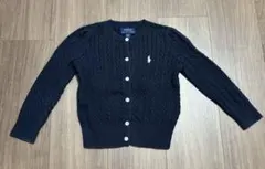 Polo Ralph Lauren ネイビー カーディガン 3a 100cm