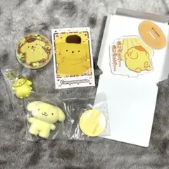 ポムポムプリン サンリオ グッズセット 食玩 アクスタ