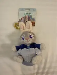 上海ディズニー限定　イースター　ズードピア　ジュディぬいぐるみキーチェーン