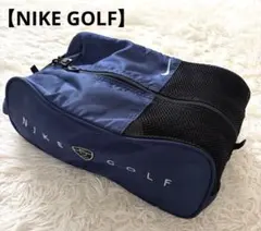 【NIKE GOLF】ナイキゴルフシューズケース　シューズバッグ　ネイビーのサムネイル