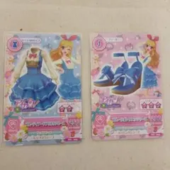 アイカツ　第2回オフィシャルショップ（限定）星宮いちご★ブルー·ラベンダーワンピ