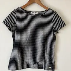 HANAEMORI ハナエモリ　ストライプ 半袖Tシャツのサムネイル