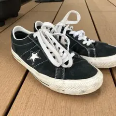 CONVERSE ONE STAR SUEDE ブラック　ワンスター　27cm