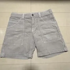 ハリウッドランチマーケット サマーコールビーチショーツ ベージュ H刺繍