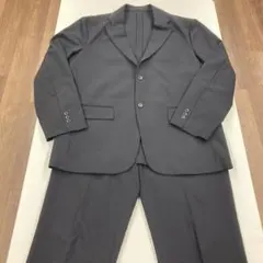 ユニクロ 感動ジャケット/パンツ セットアップ☆ネイビー☆XL