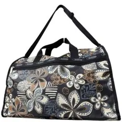 美品✨レスポートサック　ボストンバッグ　ハンドバッグ　2way 花柄　大容量