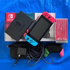 Nintendo Switch 本体 ネオンブルー ネオンレッド ソフトセットのサムネイル
