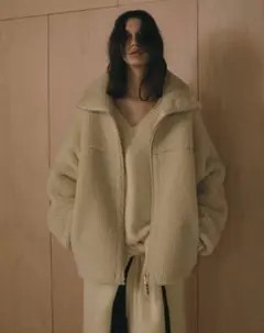 etretokyo リバーシブルボアブルゾン