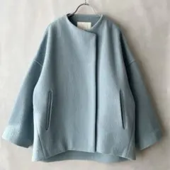 ノーカラーコート