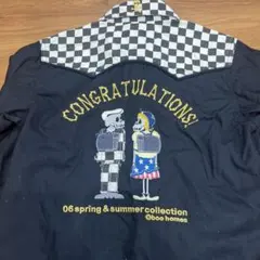 古着　キッズ　BOO HOMES チェック柄ジャケット 120cm