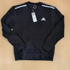 新品　サイズМ　adidas ブラック トレーナー