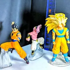 ドラゴンボールフィギュア　HGシリーズ 　孫悟空　孫悟飯　魔人ブウ
