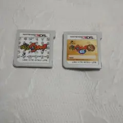 3DS 妖怪ウォッチと妖怪ウォッチ２本家のセット