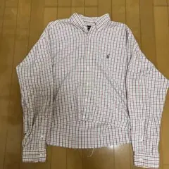 Ralph Lauren 赤白チェックシャツ XL