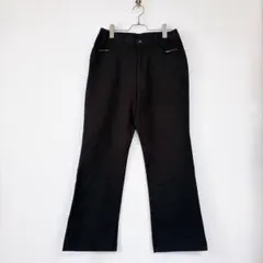 ノーブランド （73）カジュアルパンツ ズボン 日本製　シンプル　ストレート