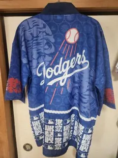 MLB 東京シリーズ ドジャース カブス ハッピ はっぴ 法被 ネイビー