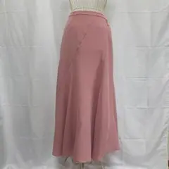 フレアスカート ピンク ロング丈のサムネイル