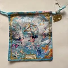 ディズニーシー２０周年巾着