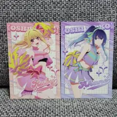推しの子 アニメイトフェア 特典 ポストカード チア 星野ルビー 黒川あかねのサムネイル