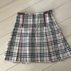 BURBERRY BLUE LABEL チェック柄 プリーツスカート 36