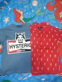JOEY HYSTERIC Tシャツ シャツ 2点セット Mサイズ EVIL青