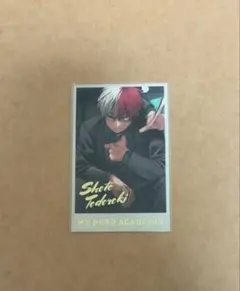 僕のヒーローアカデミア メモリアルコレクション 轟焦凍 箔押し