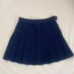 American Apparel ネイビー プリーツスカート M