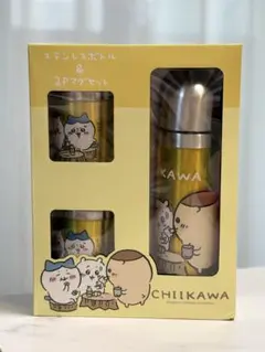 【新品】　CHIIKAWA ステンレスボトル＆2Pマグセット